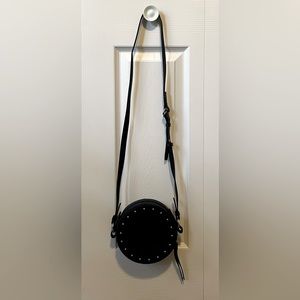 Navy Circular Gap Purse